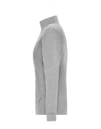 Arbeits Sweatjacke Damen Grau